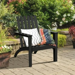 Adirondack Chair Acacia Wood Outdoor Armchairs, Weather Resistant for Patio Garden Backyard Deck Fire Pit