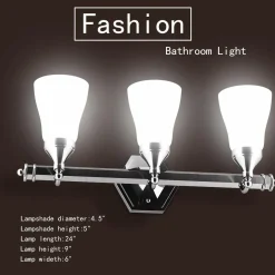 Bathroom Vanity Light Antique Brushed Wall Mounted