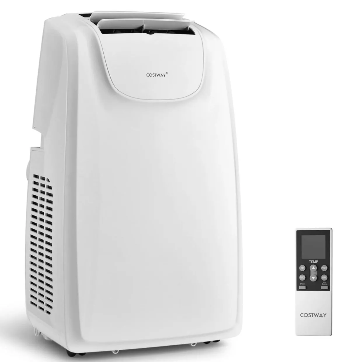 12000 BTU Portable Air Conditioner, with Dual Hose, Remote Control