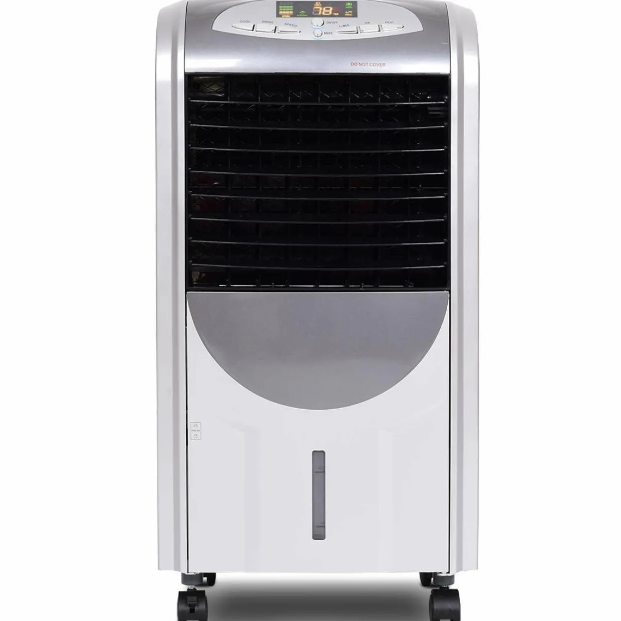 Evaporative Cooler and Heater, Portable Cooling Fan with Remote Control, 3-Mode, 3-Speed and Timer Function