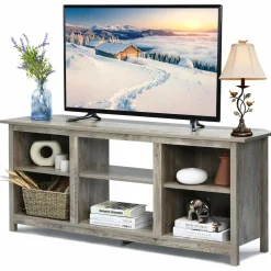 Farmhouse Universal TV Stand for TV's up to 65