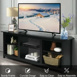 Farmhouse Universal TV Stand for TV's up to 65