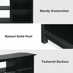 Farmhouse Universal TV Stand for TV's up to 65