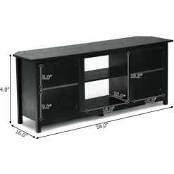 Farmhouse Universal TV Stand for TV's up to 65
