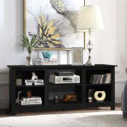 Farmhouse Wood Universal TV Stand for TV's up to 65