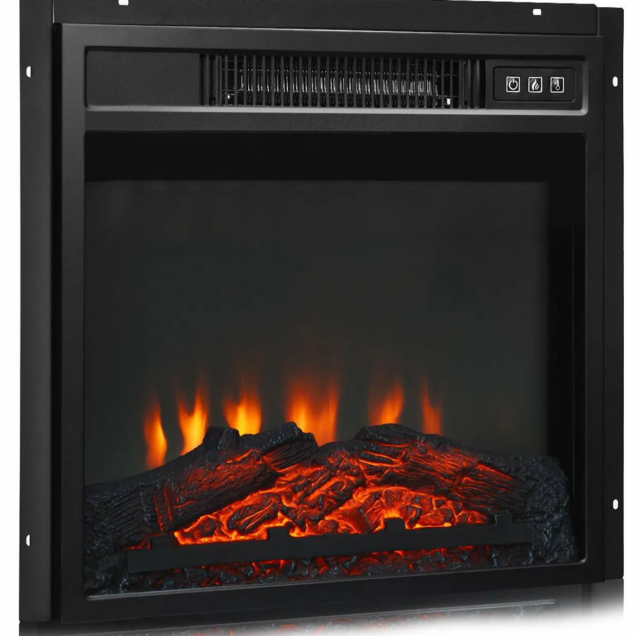 Fireplace Stand, for TV Up to 65", Media Storage Cabinet Console
