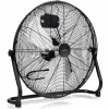 Floor Fan, 20-inch High Velocity Floor Fan with 145° Adjustable Tilt, 3-speed Adjustable