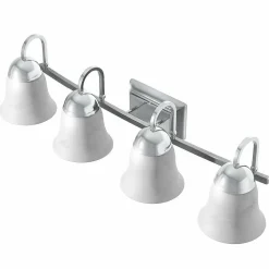 Lights Bathroom Vanity Lamp Brushed Chrome Wall Mounted