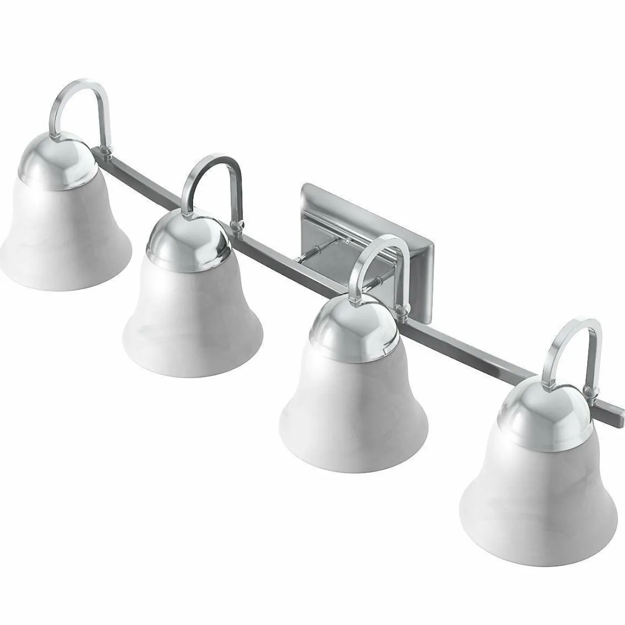 Lights Bathroom Vanity Lamp Brushed Chrome Wall Mounted