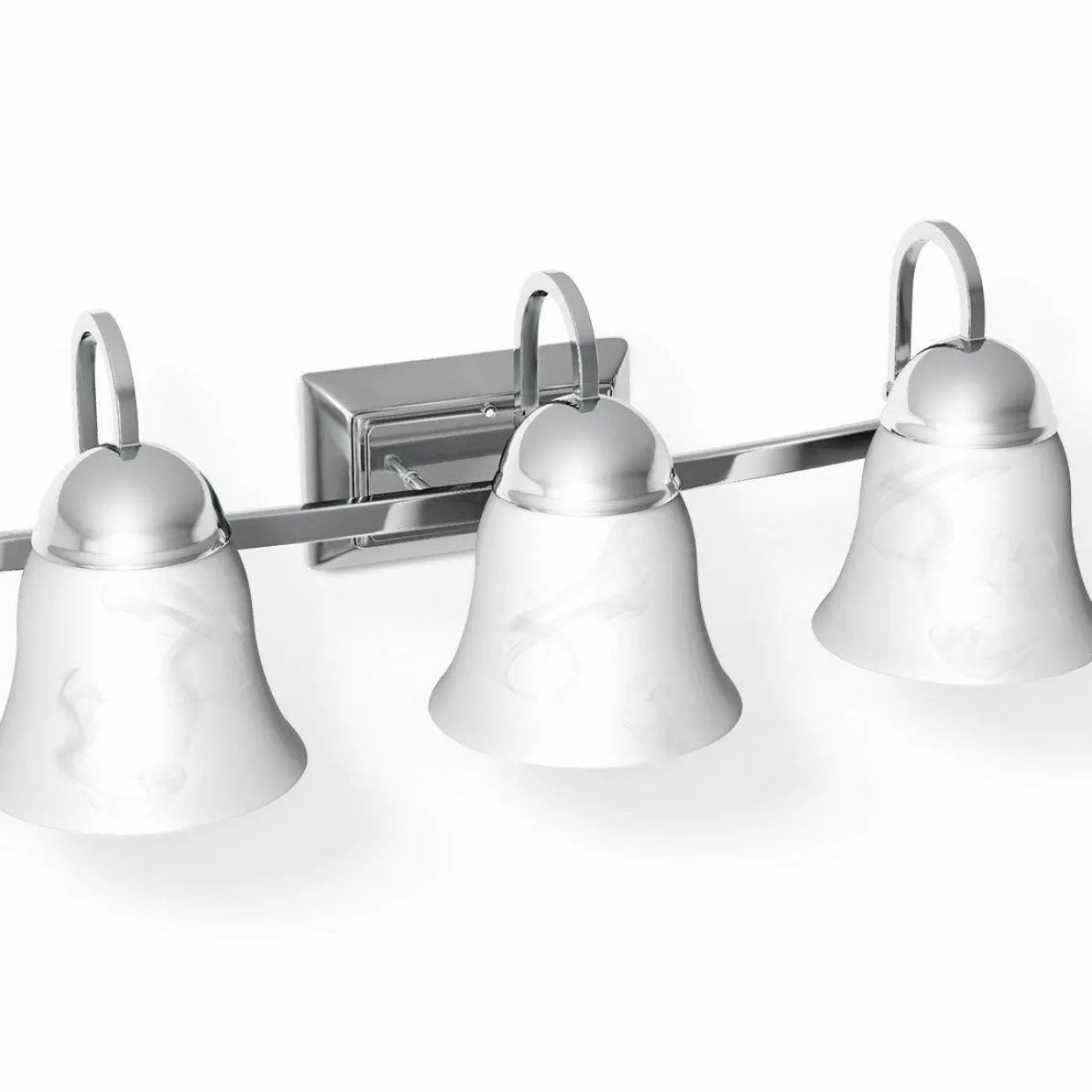 Lights Bathroom Vanity Lamp Brushed Chrome Wall Mounted