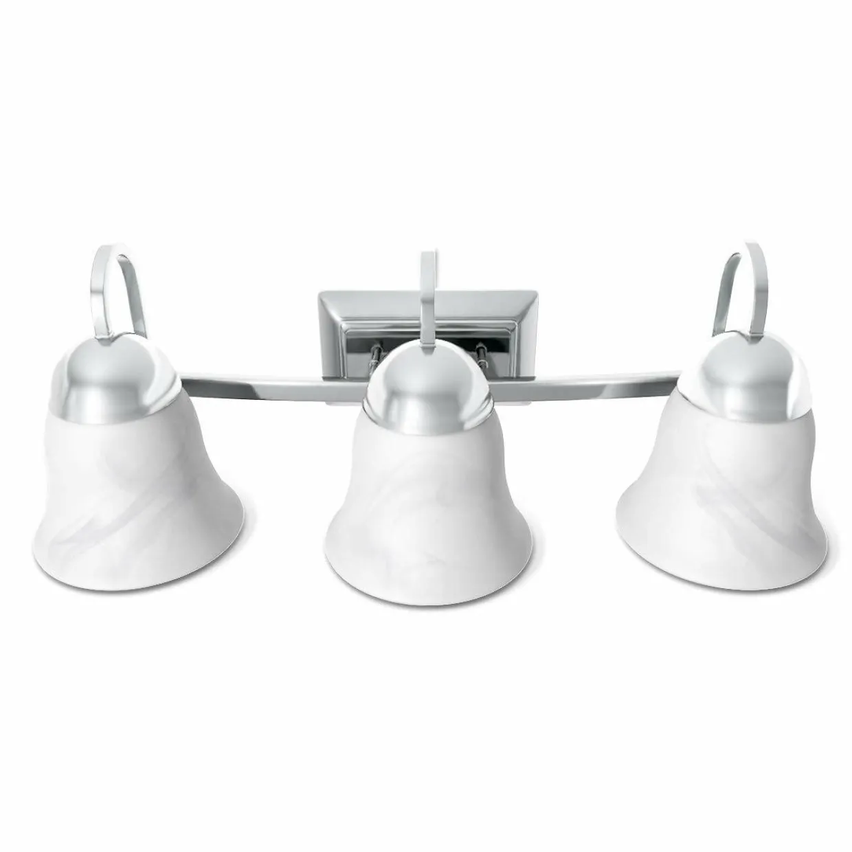 Lights Bathroom Vanity Lamp Brushed Chrome Wall Mounted
