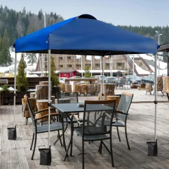 Outdoor Pop-up Canopy Tent, 6.6 x 6.6 FT Height Adjustable Commercial Instant Canopy