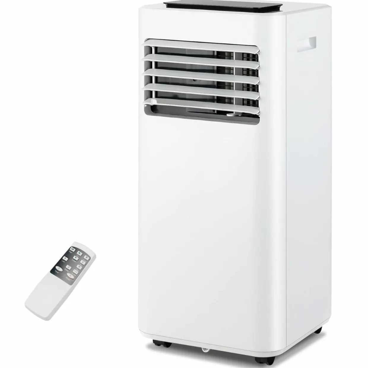 Portable Air Conditioner for Room up to 250 Sq. Ft, 8000 BTU 3-in-1 AC Unit for Bedroom w/Sleep Mode