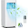 Portable Air Conditioner, 8000 BTU Powerful AC Unit with Remote Control and 4 Casters