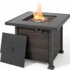 Tangkula 50,000 BTU Propane Fire Pit Table