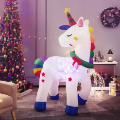 Tangkula 6 FT Christmas Magic Unicorn