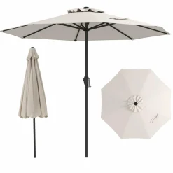 Tangkula 8.5 FT Outdoor Patio Umbrella