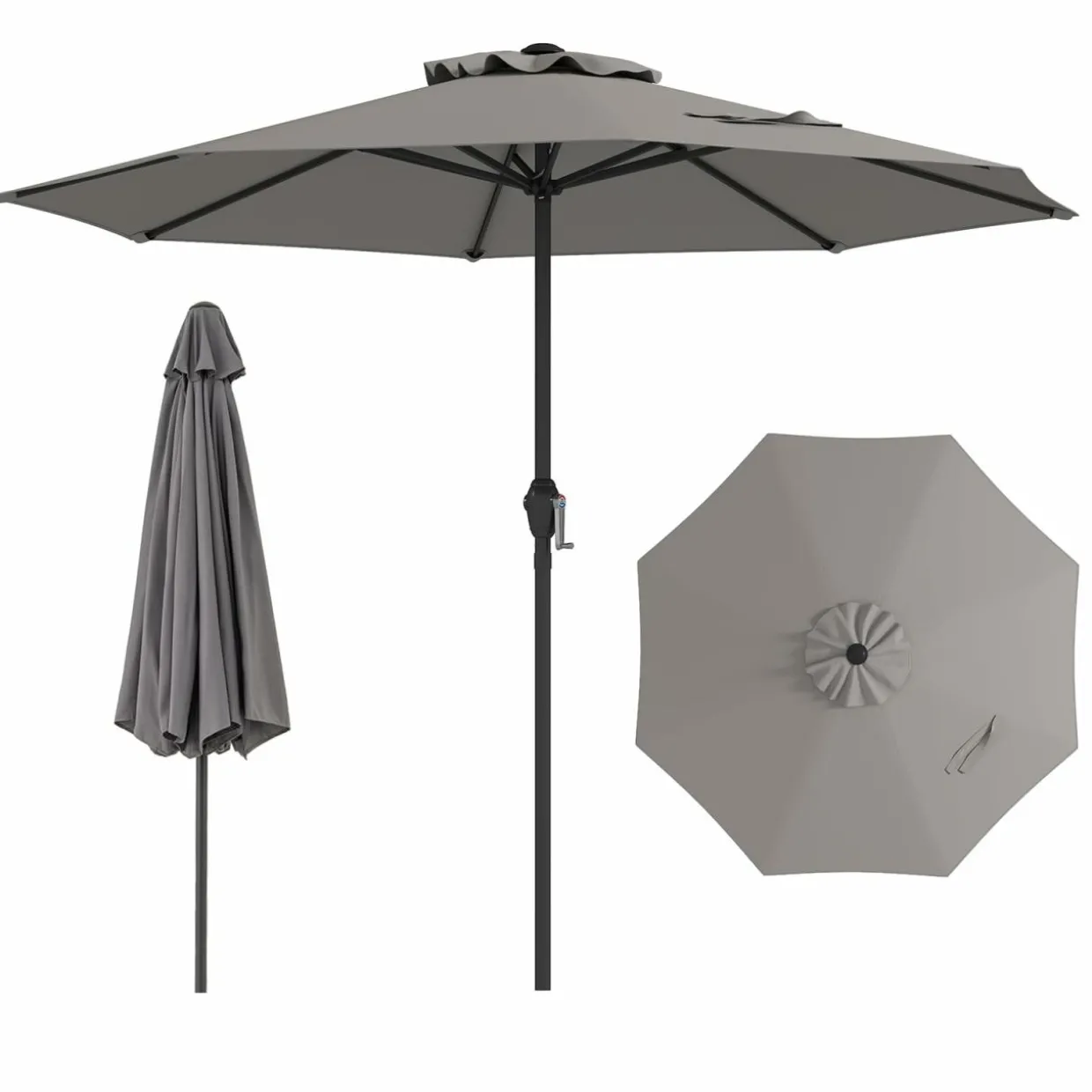 Tangkula 8.5 FT Outdoor Patio Umbrella