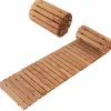 Tangkula 8 ft Roll-Out Garden Fir Wood Pathway