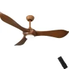 Tangkula 52 Inch Ceiling Fan with Light, Modern Ceiling Fan with 6 Wind Speeds