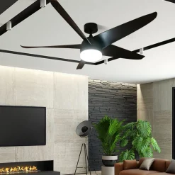 Tangkula 60 Inch Ceiling Fan with Light