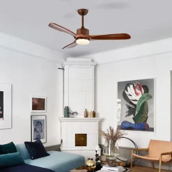 Tangkula 52 Inch Ceiling Fan with LED Light