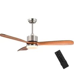 Tangkula 52 Inch Ceiling Fan with LED Light