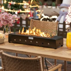 Tangkula 30 Inch Tabletop Propane Fire Pit