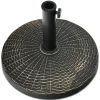 Tangkula 27 lbs Round Resin Patio Umbrella Base