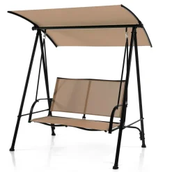 Tangkula 2 Person Porch Swing
