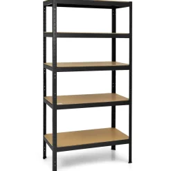 Tangkula 72" Storage Shelves, Heavy Duty Steel Frame 5-Tier Garage Shelf