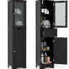 Tangkula 67" Tall Bathroom Cabinet, Narrow Storage Organizer