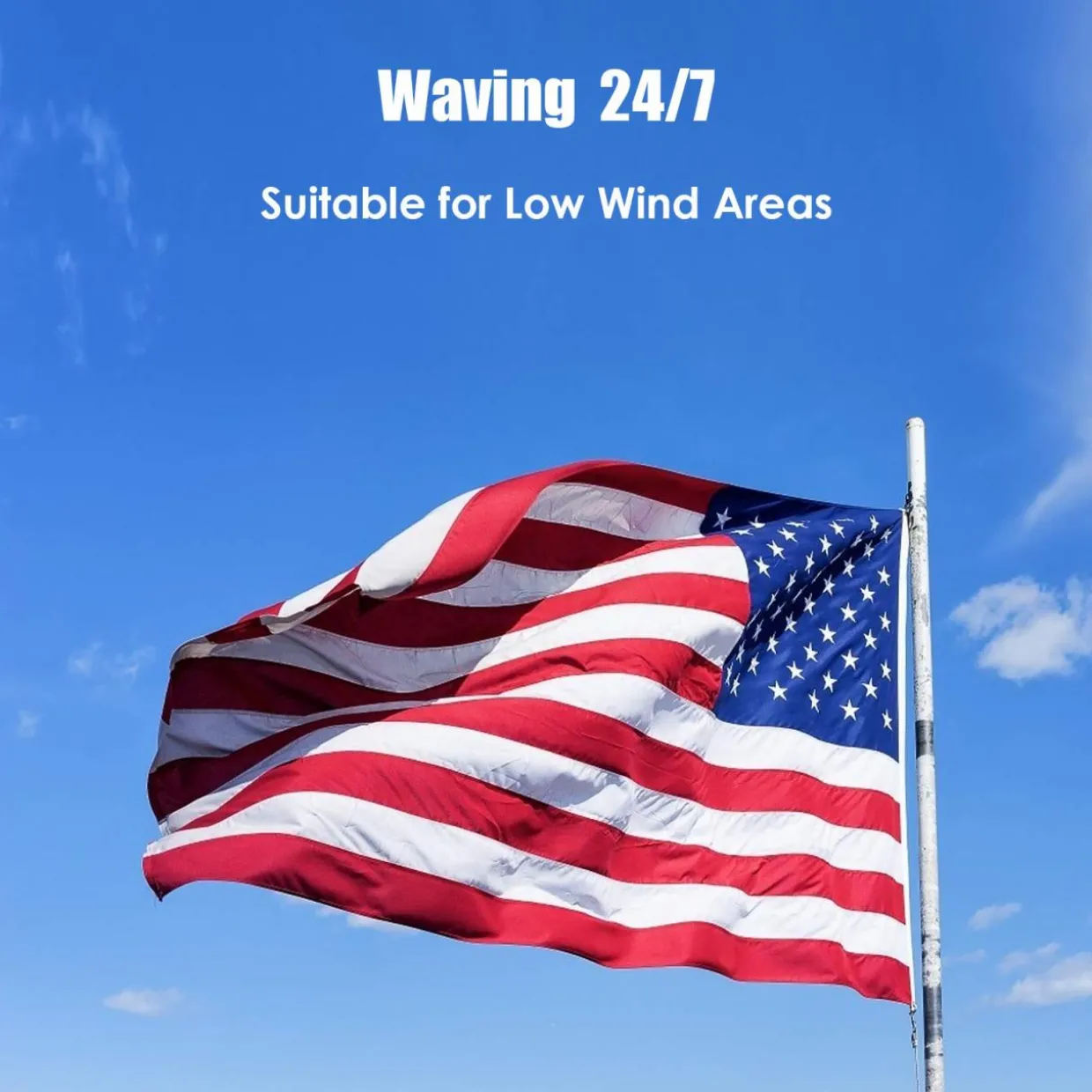 Tangkula 3 x5 ft American Flag, Patriotic US Flag Decorations with Double Stitching
