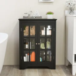 Tangkula Bathroom Floor Cabinet