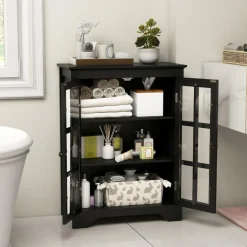 Tangkula Bathroom Floor Cabinet