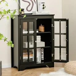 Tangkula Bathroom Floor Cabinet