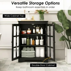 Tangkula Bathroom Floor Cabinet