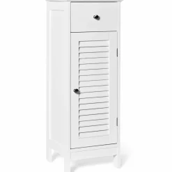 Tangkula Bathroom Floor Storage Cabinet