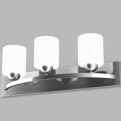 Tangkula Bathroom Vanity Lamp Brushed Nickel Wall Mounted Vanity Lighting Fixture