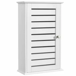 Tangkula Bathroom Wall Cabinet, Medicine Cabinet with 3 Tier Adjustable Storage Shelves