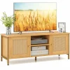 Tangkula Boho TV Stand up to 55”