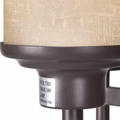 Tangkula Chandelier Home Hall Living Room Modern Pendent Light Ceiling Lamp (Antique Bronze, 5 Lights)