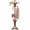 Tangkula Coat Rack with Umbrella Holder, 73 Inch Freestanding Coat Hanger Stand with 12 Hooks
