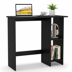 Tangkula Computer Desk with Storage Shelves