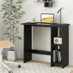 Tangkula Computer Desk with Storage Shelves