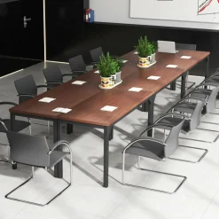 Tangkula Conference Table Set of 8/6/4/2/1