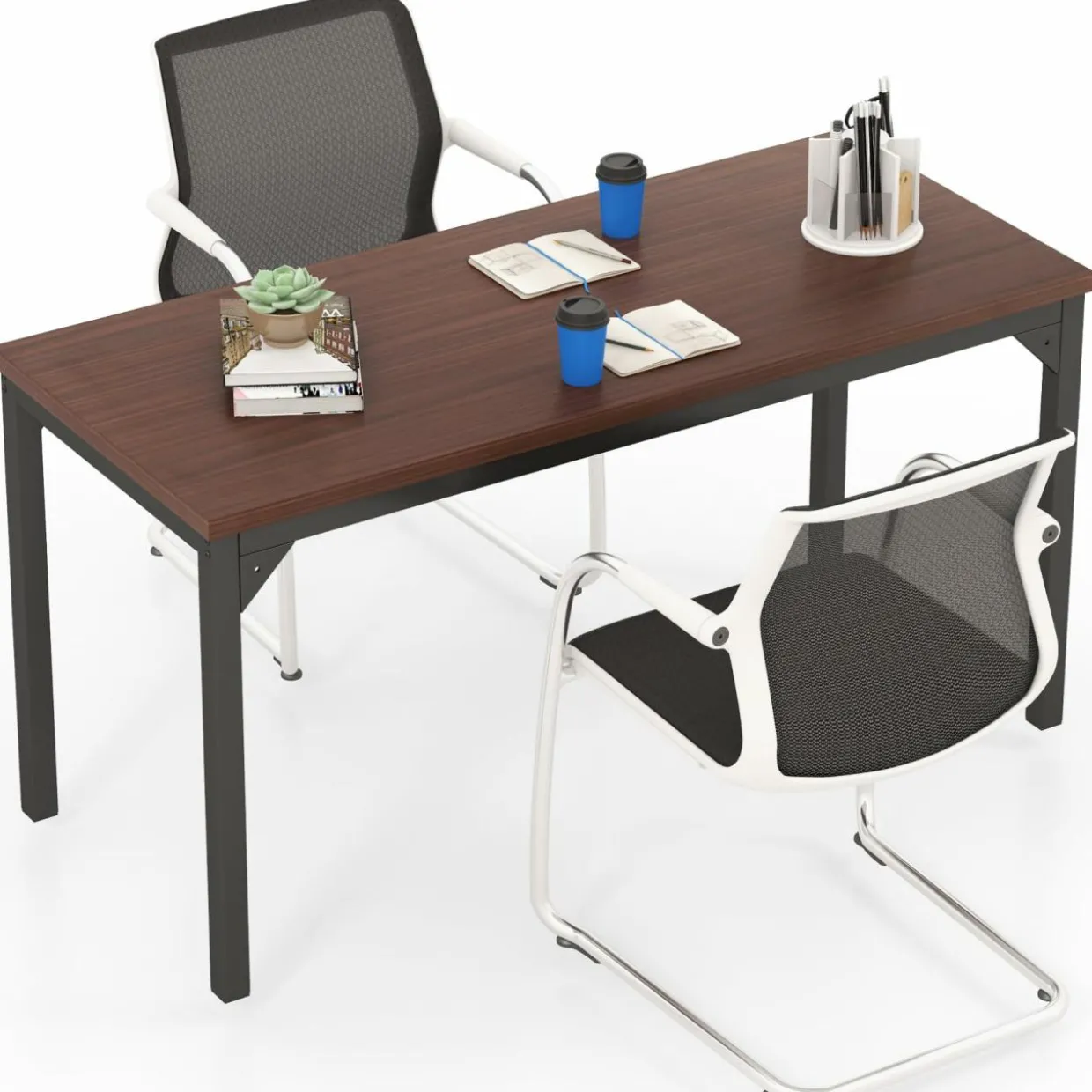 Tangkula Conference Table Set of 8/6/4/2/1