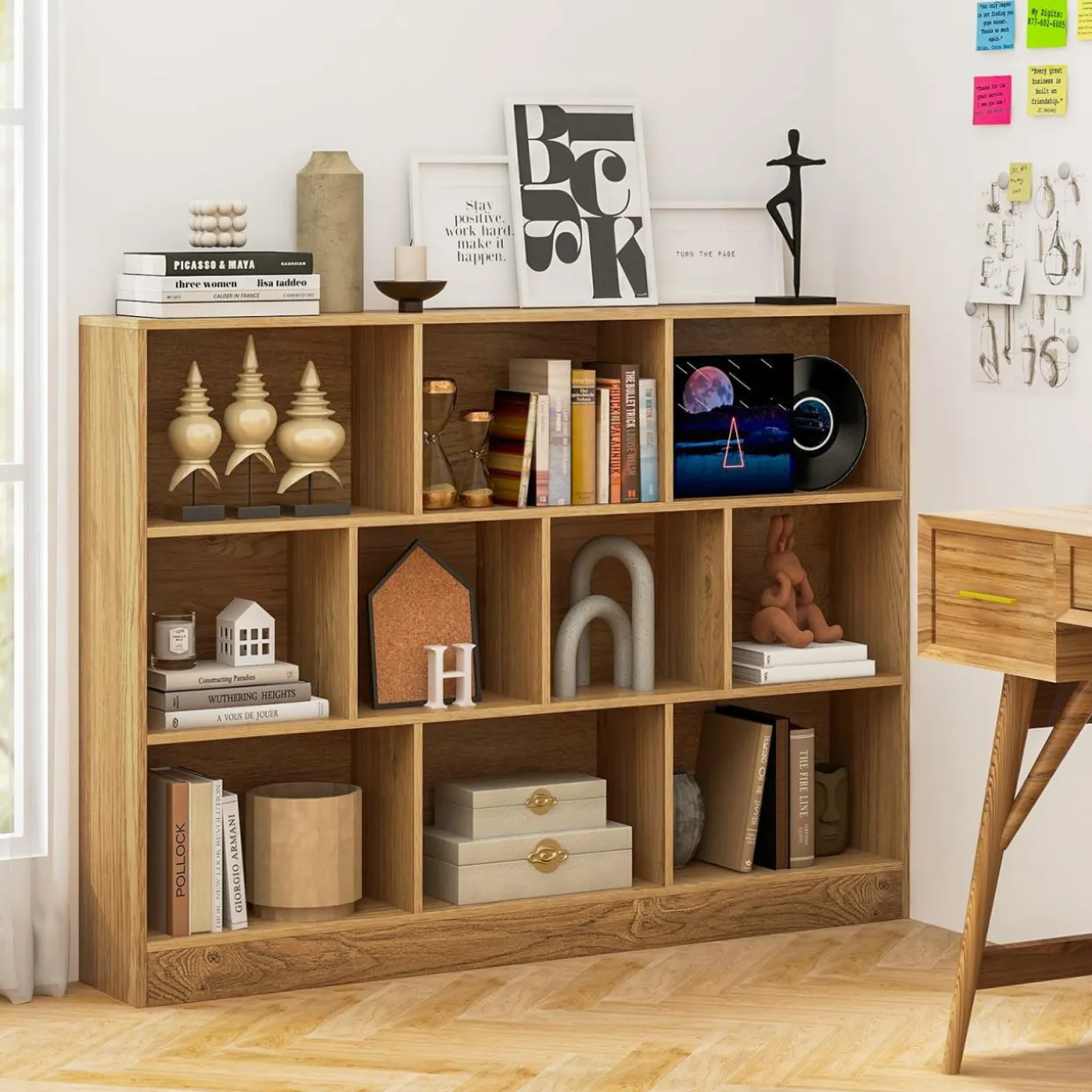 Tangkula 10-Cube Bookshelf, 55