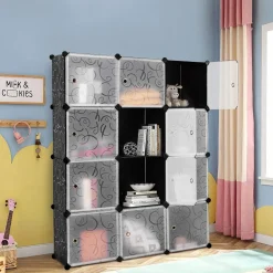 Tangkula DIY Storage Cubes, Portable Clothes Closet