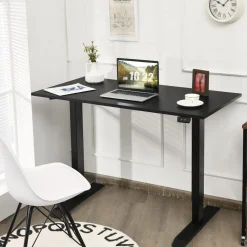 Tangkula Electric Standing Desk, 48 x 24 Inch Sit to Stand Up Desk